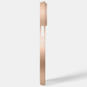 アイボリーアゲモダンート&バラ金ゴールドグリッターモノグラム Case-Mate iPhoneケース (裏面 / 右)