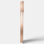 アイボリーアゲモダンート&バラ金ゴールドグリッターモノグラム Case-Mate iPhoneケース (裏面 / 右)