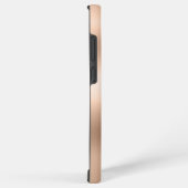 アイボリーアゲモダンート&バラ金ゴールドグリッターモノグラム SAMSUNG GALAXYケース (右側面)