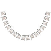 アイボリーウェルカムベビークリスマスウィンターベビーシャワー バンティングフラッグ (全)