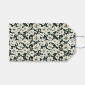 アイボリーエレガントの花 ギフトタグ (正面(横))