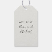 アイボリーエレガントの花 ギフトタグ (裏面)