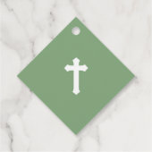 アイボリーエレガントバラファーストホーリーコミュニオン フェイバータグ (裏面)