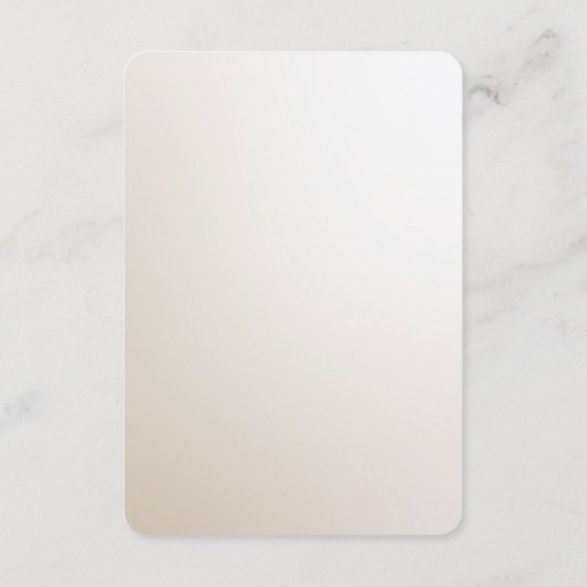 アイボリーエレガントホワイトフラワー詳細エンクロージャカード エンクロージャーカード (裏面)