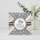 アイボリーエレガントラバーダック赤ちゃんシャワー 招待状 (スタンド正面)