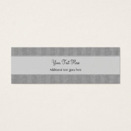 アイボリーオン銀ダマスクとストライプモノグラム付き