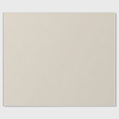 アイボリーカラーリネンテクスチャラッピング紙 ラッピングペーパー (フラット)