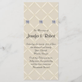 アイボリーキルテきらきら光るッドダイアモンズポー結婚式 プログラム