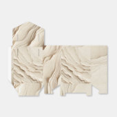 アイボリークリームボヘミアン結婚テクスチャ フェイバーボックス (折り畳みなし)