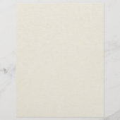 アイボリークリームリネン印刷テクスチャスクラップブック紙 (正面)