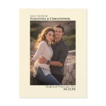 アイボリークリーム結婚ミニマル写真保存日時