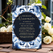 アイボリーグラデーションアイススカイ金ゴールドブ王室のルーキンセアニェラ 招待状