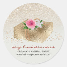 アイボリーグリッターバスラベンダースパ石鹸