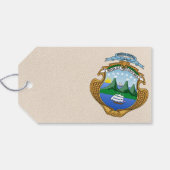 アイボリーコスタリ結婚カの写真ギフトラベル ギフトタグ (裏面横)