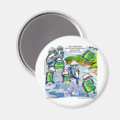 アイボリーコーストおもしろいサプライズギフトティー&カード マグネット (正面/裏面)