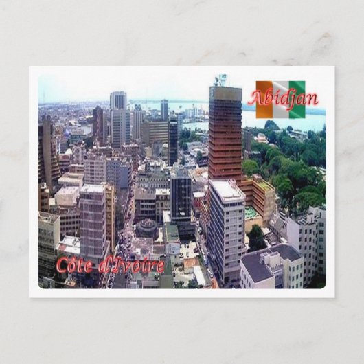 アイボリーコースト - アビジャン - ポストカード (正面)