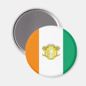 アイボリーコースト – コートジボワール マグネット (正面/裏面)