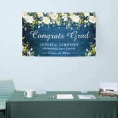 アイボリーゴールデンフローラ素朴卒業生 横断幕 (トレードショー)