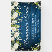 アイボリーゴールデンフローラ素朴卒業生 横断幕 (縦)