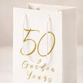 アイボリーゴールド 50周年 ゴールデンイヤーズ記念日 ワインギフトバッグ