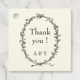 アイボリーシ結婚ック素朴リース フェイバータグ