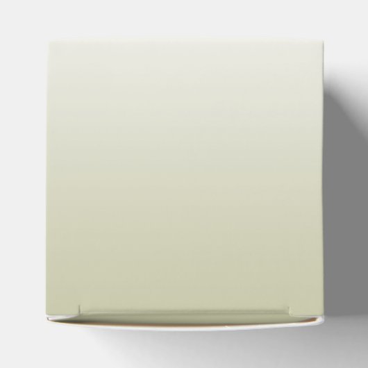 アイボリージェムボウ&リボン14結婚周年記念 フェイバーボックス (上部)