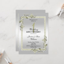 アイボリージェム、グリッター＆シルバー 1周年結婚式