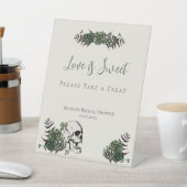 アイボリースカル ローズ アイリッシュ ブライダルシャワー フェイバーズ サイン (インサイチュ)