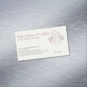 アイボリースターズエナジーヒーリング霊気マスター マグネット名刺 (インサイチュ)