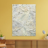 アイボリースネークスキンヘビの壁デコールキャンバスアート キャンバスプリント (インサイチュ (リビング))