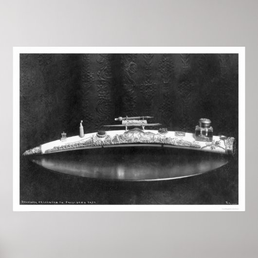 アイボリータスク1920年タフト大統領に贈呈 ポスター (正面)