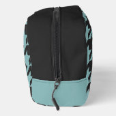 アイボリーティール（緑がかった色）ブルーシーフオムグリーンパタ千鳥格子のーン ドップキット (右)