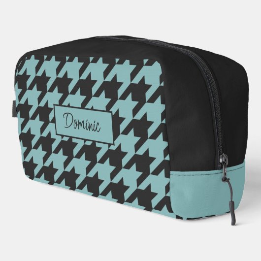 アイボリーティール（緑がかった色）ブルーシーフオムグリーンパタ千鳥格子のーン ドップキット (右コーナー)