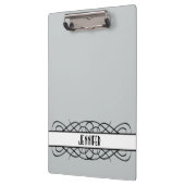 アイボリーデコフローリッシュクリップボード クリップボード (左)