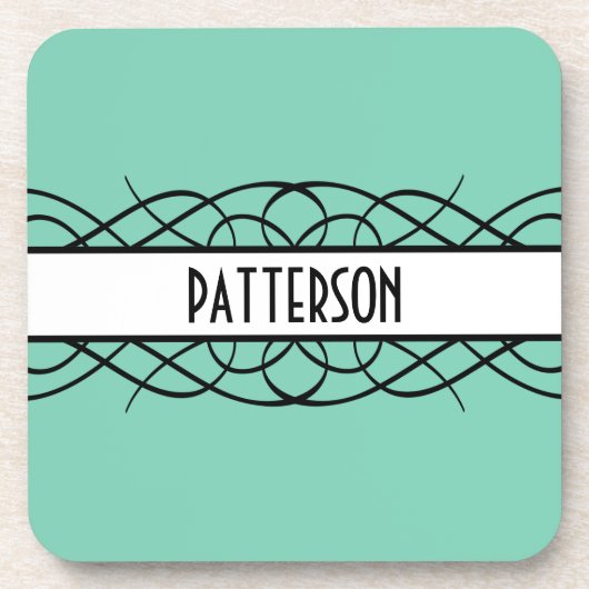 アイボリーデコフローリッシュ コースター (正面)