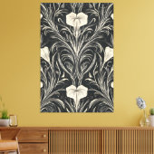 アイボリーデコ上昇パターン キャンバスプリント (インサイチュ (リビング))