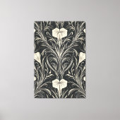 アイボリーデコ上昇パターン キャンバスプリント (正面)