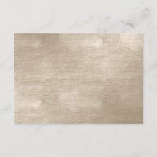 アイボリーネイビーブルーレース結婚ズホテルアコモデーション エンクロージャーカード (裏面)