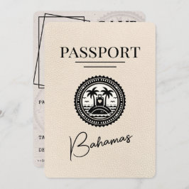 アイボリーバハパスポート日付の保存 セーブザデート