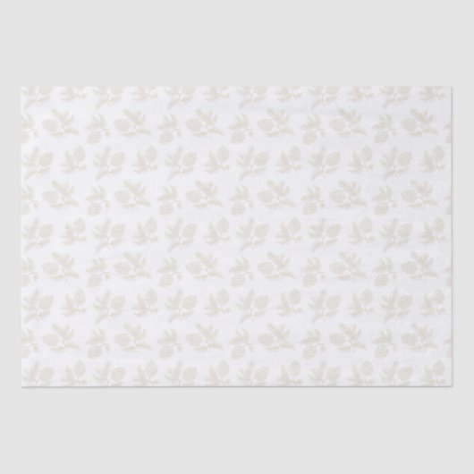 アイボリーパインスパリグとピネコーンホリデー 薄葉紙 (正面)