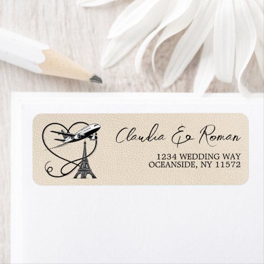 アイボリーパリパスポート ラベル (インサイチュ)