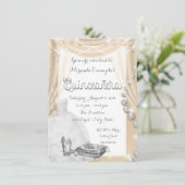 アイボリーパールプリンセスキンセアニラ 招待状 (スタンド正面)