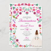 アイボリーピンクオトミイブリードキンセニェラ招待状 招待状 (正面/裏面)