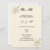 アイボリーフォーマルシンプルモノグラムの (正面)