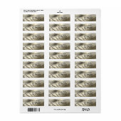 アイボリーフラクタル・アート ラベル (フルシート)