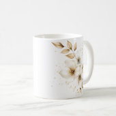 アイボリーフローラコーヒーマグ コーヒーマグカップ (正面右)