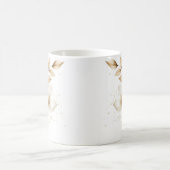 アイボリーフローラコーヒーマグ コーヒーマグカップ (中央)