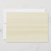 アイボリーフローラバラガーラン結婚ズ赤面ピンク 招待状 (裏面)