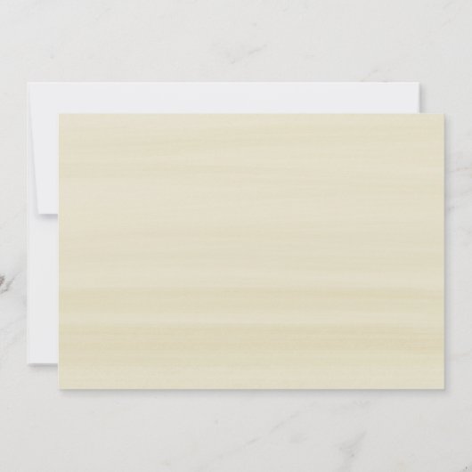 アイボリーフローラバラ結婚リース赤面ピンク 招待状 (裏面)