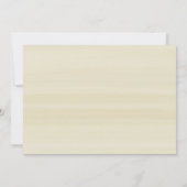 アイボリーフローラバラ結婚赤面ピンク 招待状 (裏面)